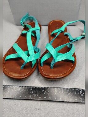 Turquoise Maurice's Women's Sandals Size 7